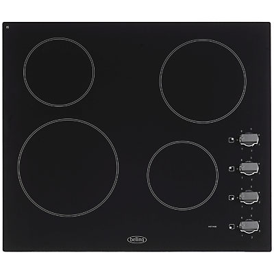 Belling CH60RX Built In Ceramic Hob, Black